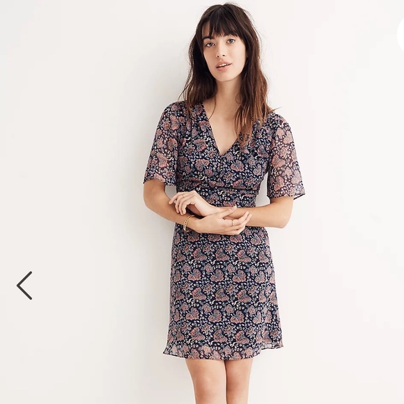 Madewell Dresses & Skirts - NWT Madewell orchard flutter sleeve dress